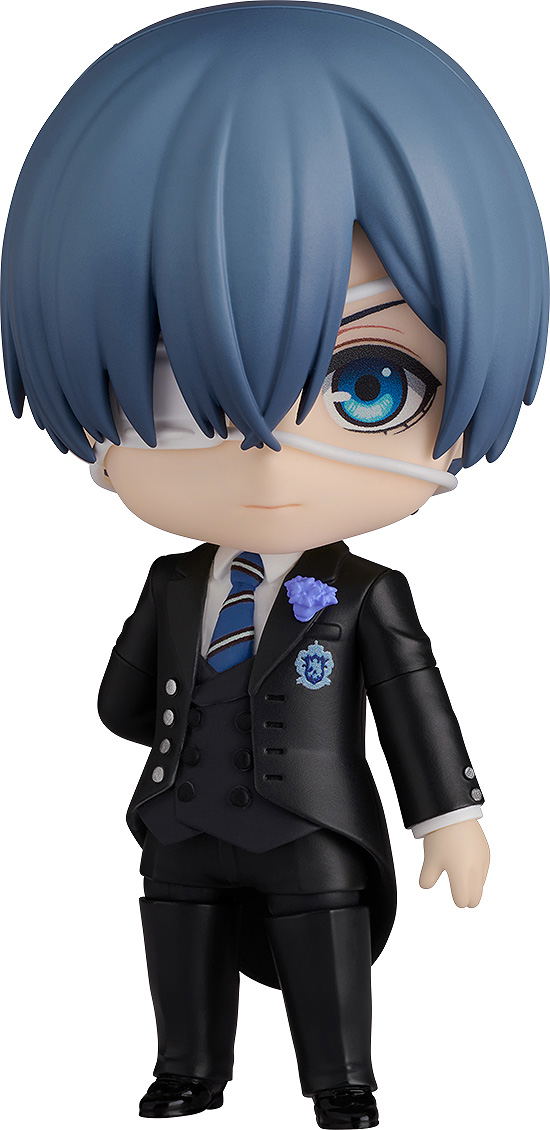 Nendoroid No. 2710 Black Butler Public School Arc: Ciel Phantomhive Sapphire Owl Ver. [GSC Online Shop Limited Ver.] image 1