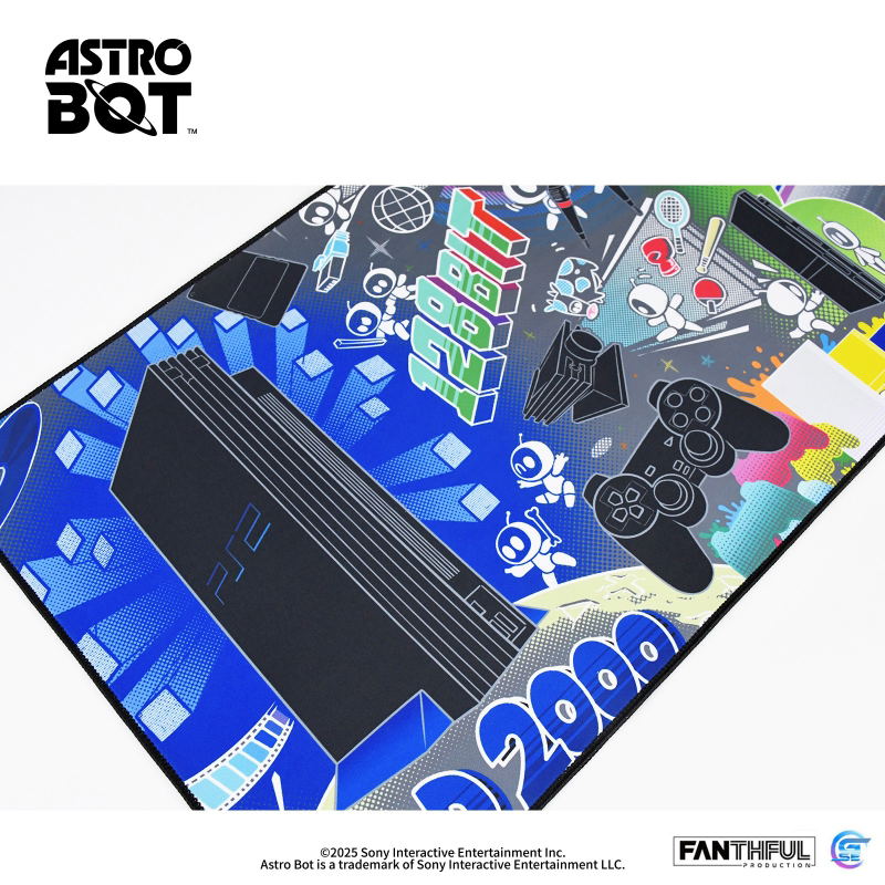 Astro Bot Deskmat (PS2 Section Mural) image 2