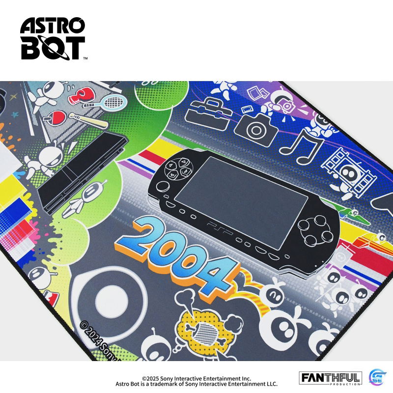 Astro Bot Deskmat (PS2 Section Mural) image 3