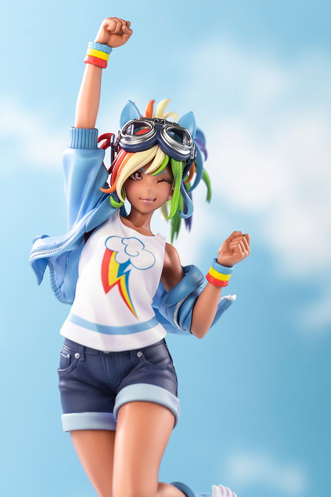 My Little Pony 1/7 Scale Pre-Painted Figure: Bishoujo Rainbow Dash (Re-run) image 17