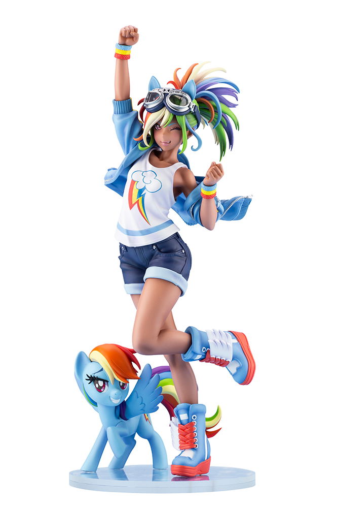 My Little Pony 1/7 Scale Pre-Painted Figure: Bishoujo Rainbow Dash (Re-run) image 1