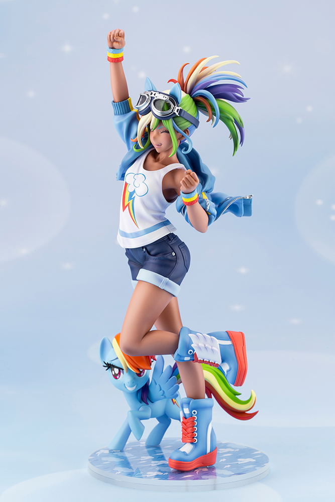 My Little Pony 1/7 Scale Pre-Painted Figure: Bishoujo Rainbow Dash (Re-run) image 7