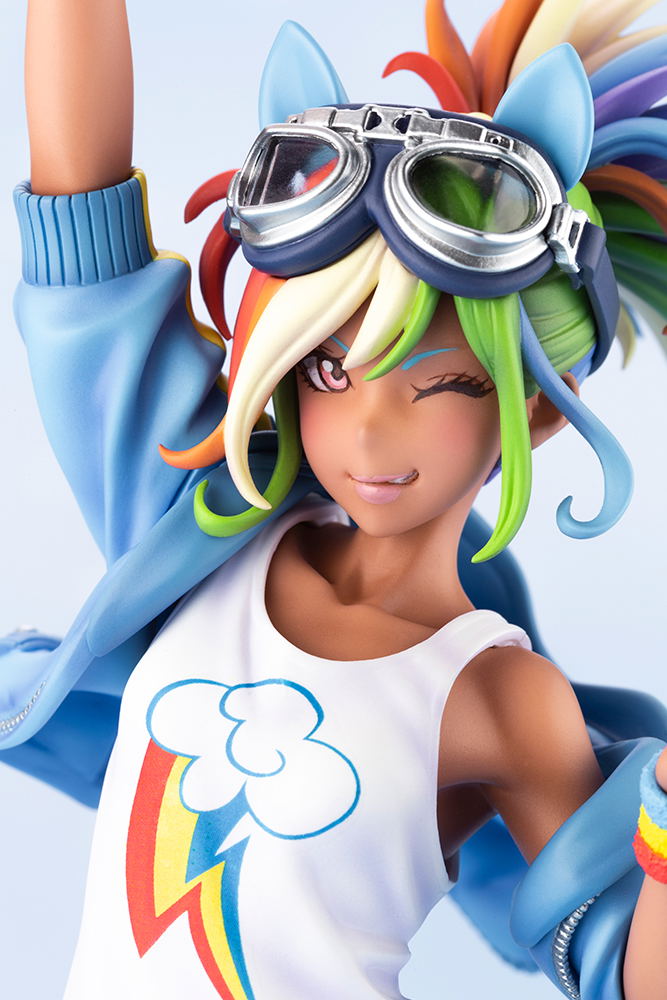 My Little Pony 1/7 Scale Pre-Painted Figure: Bishoujo Rainbow Dash (Re-run) image 9