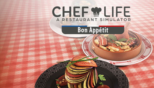 Chef Life: Bon Appetit Pack (DLC) <span class="ext" style="background-color: #B0000F; color: #FFFFFF;">DLC</span> <span class="ext" style="background-color: #2a475e; color: #FFFFFF;">STEAM</span> <span class="ext ext_digital">digital</span> image 1