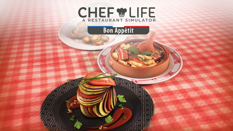 Chef Life: Bon Appetit Pack (DLC) <span class="ext" style="background-color: #B0000F; color: #FFFFFF;">DLC</span> <span class="ext" style="background-color: #2a475e; color: #FFFFFF;">STEAM</span> <span class="ext ext_digital">digital</span> image 2