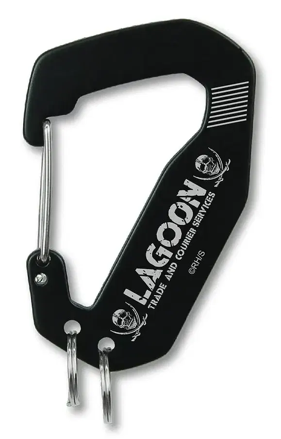 Black Lagoon - Lagoon Company Metal Carabiner image 1