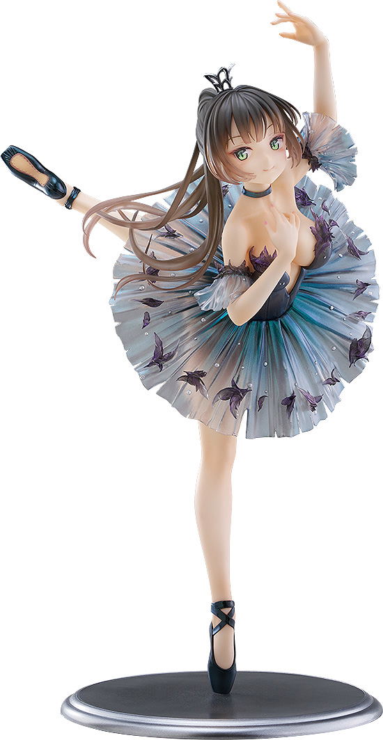 DreamTech Avian Romance Pink Label 5 1/6 Scale Pre-Painted Figure: Black Swan Girl image 1