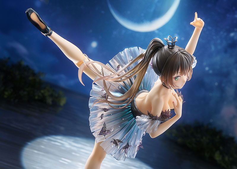 DreamTech Avian Romance Pink Label 5 1/6 Scale Pre-Painted Figure: Black Swan Girl image 6