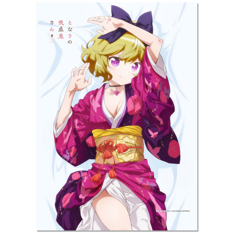 Ms. Vampire Who Lives In My Neighborhood Original Illustration B2 Tapesty Elly (Kimono) image 1