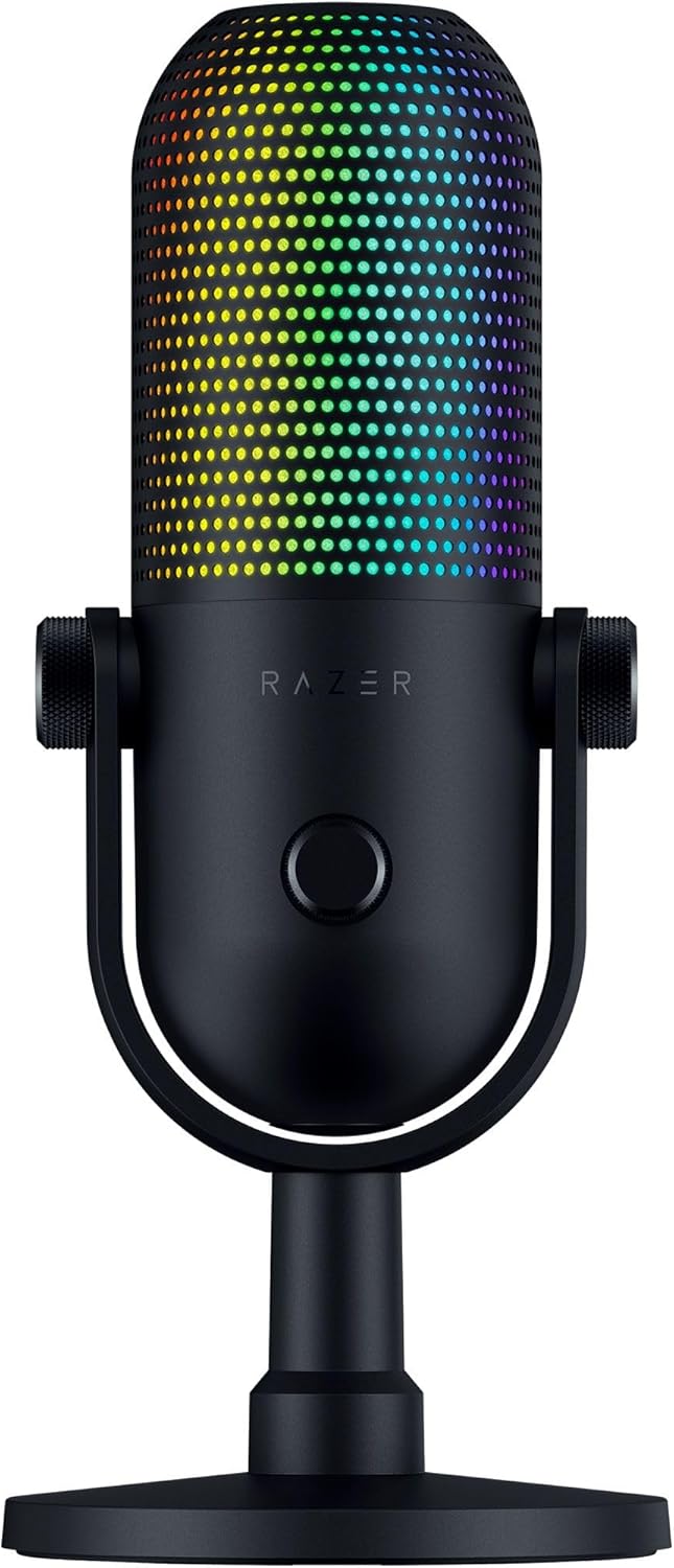 Razer Seiren V3 Chroma USB Microphone (Black) image 1