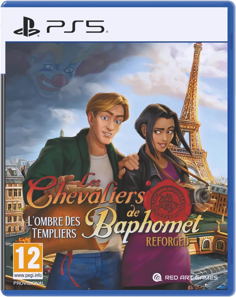 Les Chevaliers de Baphomet - L'Ombre des Templiers : Reforged (French Cover) — Import Game Deal