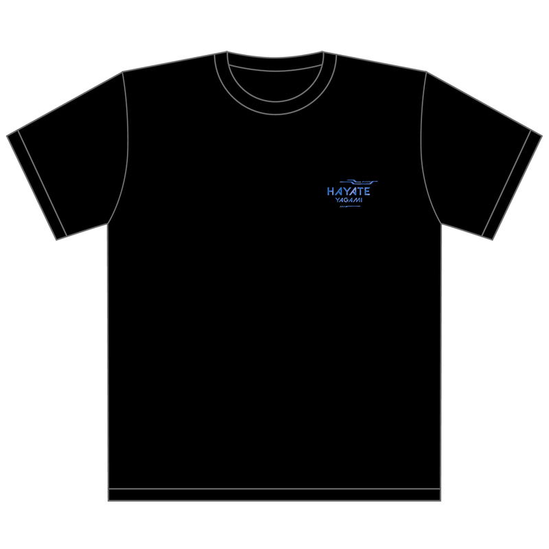 Magical Girl Lyrical Nanoha Series Foil Print T-shirt Yagami Hayate (Size L) image 2
