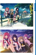 Aokana: Four Rhythm Across The Blue Visual Fan Book thumbnail 2
