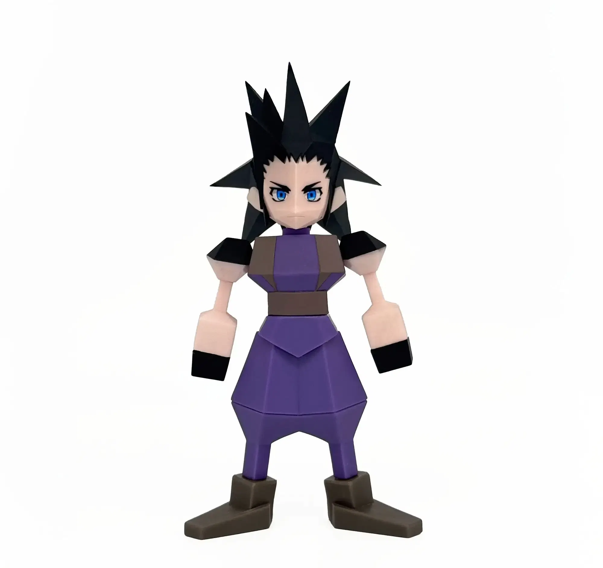 Final Fantasy VII Polygon Soft Vinyl Figure Zack Fair