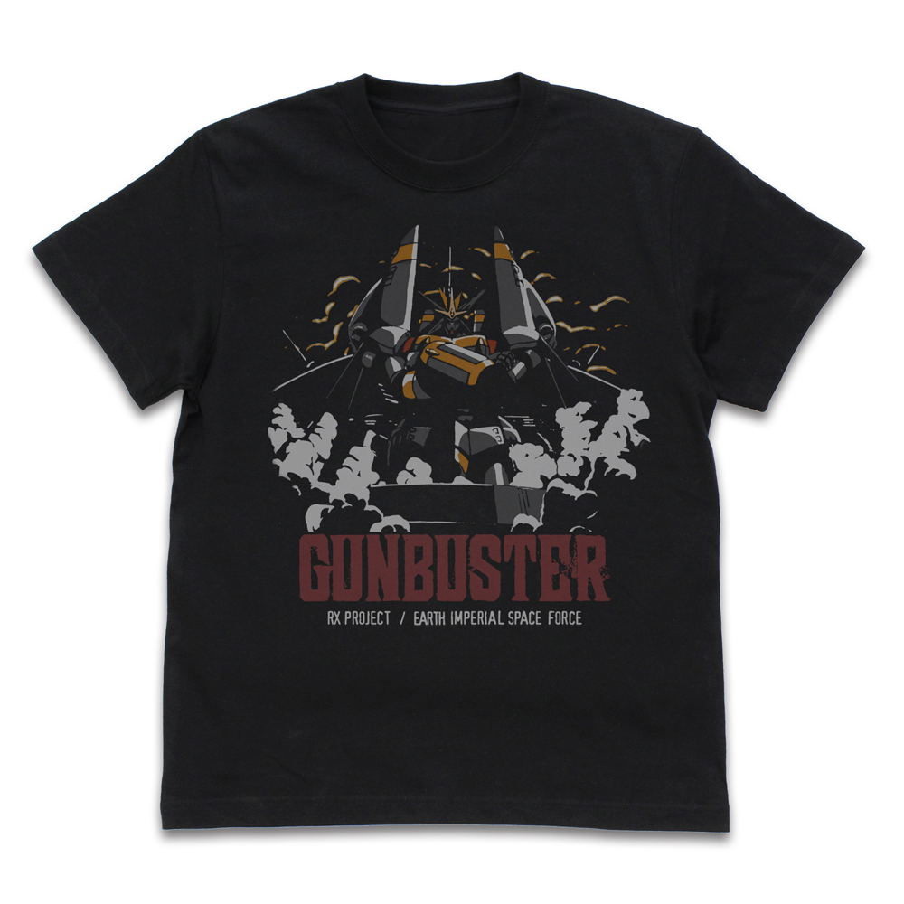 Gunbuster - Launch! Gunbuster T-shirt (Black | Size L)