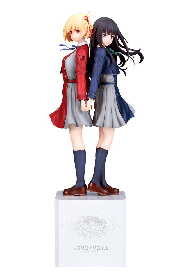 Lycoris Recoil 1/8 Scale Pre-Painted Figure: Nishikigi Chisato & Inoue Takina image 1