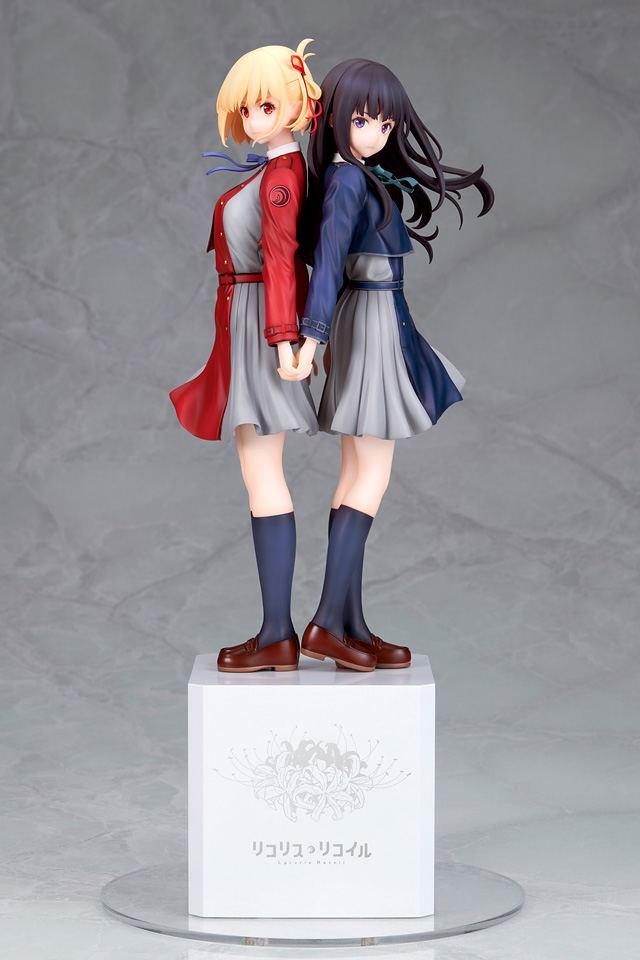 Lycoris Recoil 1/8 Scale Pre-Painted Figure: Nishikigi Chisato & Inoue Takina image 2