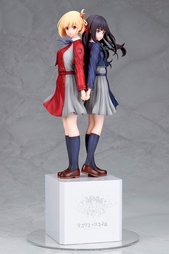 Lycoris Recoil 1/8 Scale Pre-Painted Figure: Nishikigi Chisato & Inoue Takina image 3