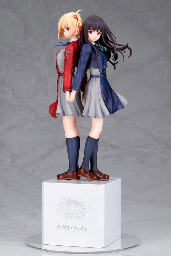 Lycoris Recoil 1/8 Scale Pre-Painted Figure: Nishikigi Chisato & Inoue Takina image 5