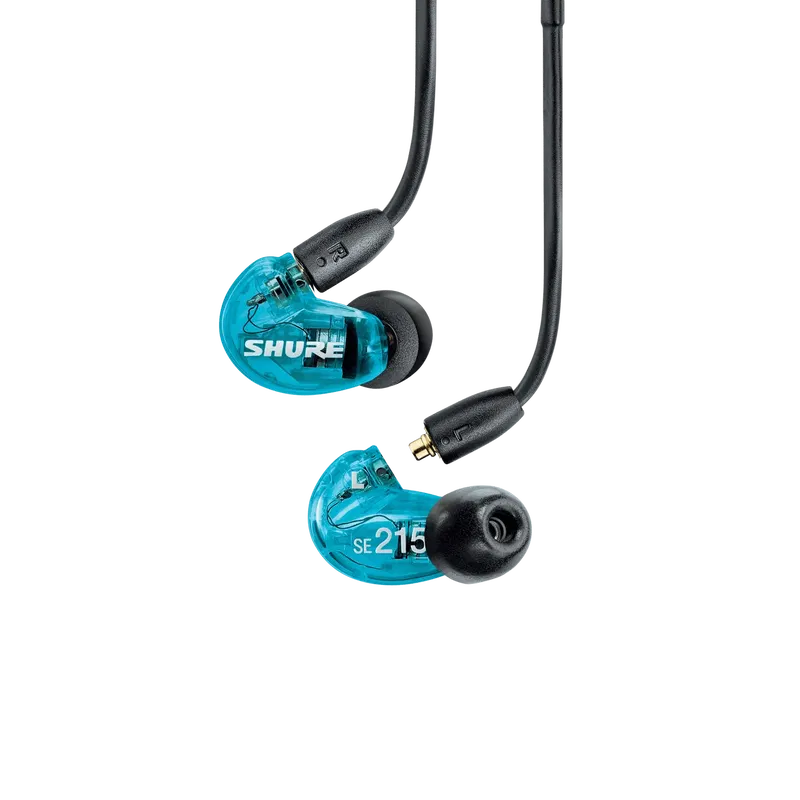 Shure AONIC 215 Wired Sound Isolating Earphones (Blue) image 2