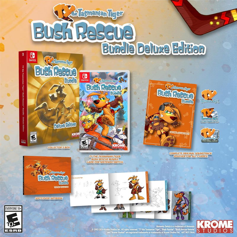 TY the Tasmanian Tiger Bush Rescue Bundle [Deluxe Edition] image 1