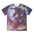 Gunbuster - Super Inazuma Kick Full Graphic T-shirt Masami Obari Ver. (White | Size S) thumbnail 1