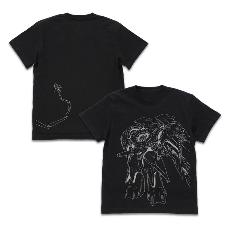 Martian Successor Nadesico: The Prince Of Darkness - Mobile Weapon Black Sarena T-shirt (Black | Size L) image 1