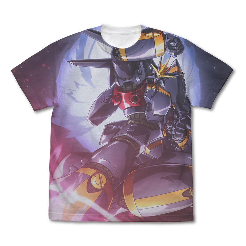 Gunbuster - Super Inazuma Kick Full Graphic T-shirt Masami Obari Ver. (White | Size L) image 1