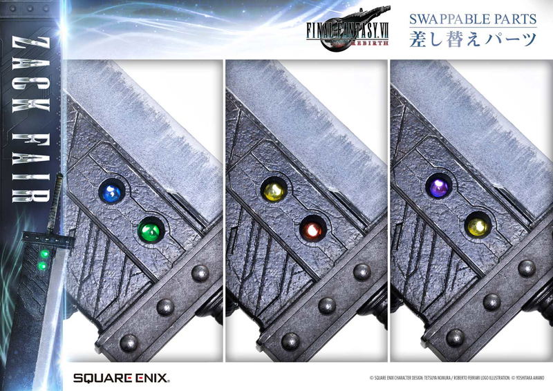 Square Enix Masterline Final Fantasy VII Rebirth 1/4 Scale Pre-Painted Figure: Zack Fair image 8