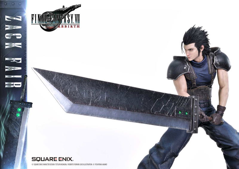 Square Enix Masterline Final Fantasy VII Rebirth 1/4 Scale Pre-Painted Figure: Zack Fair image 6