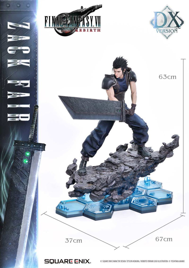 Square Enix Masterline Final Fantasy VII Rebirth 1/4 Scale Pre-Painted Figure: Zack Fair Deluxe Ver. image 2