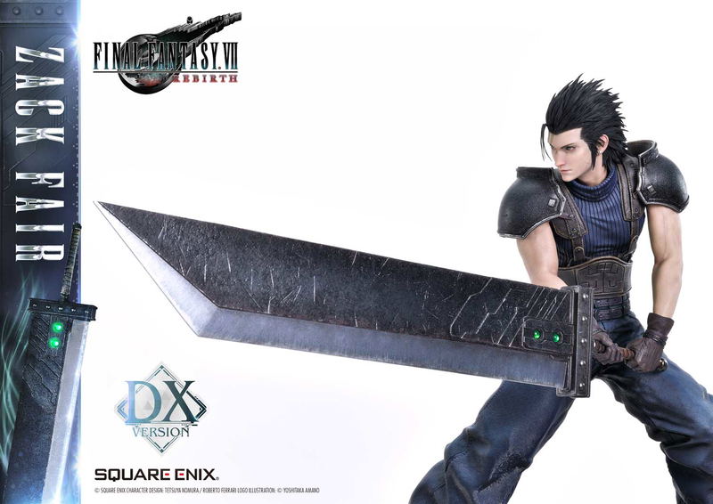 Square Enix Masterline Final Fantasy VII Rebirth 1/4 Scale Pre-Painted Figure: Zack Fair Deluxe Ver. image 3