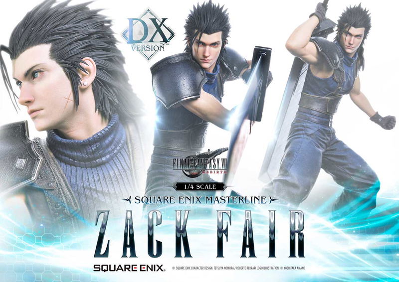 Square Enix Masterline Final Fantasy VII Rebirth 1/4 Scale Pre-Painted Figure: Zack Fair Deluxe Ver. image 9