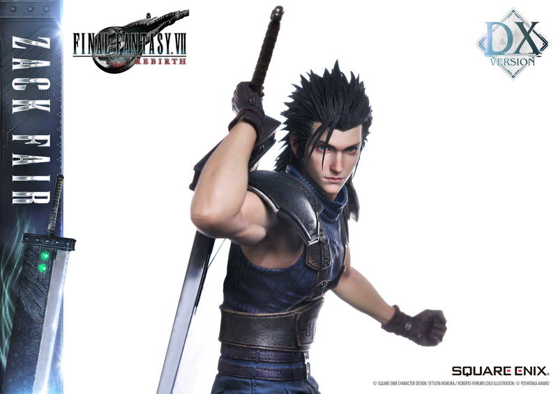 Square Enix Masterline Final Fantasy VII Rebirth 1/4 Scale Pre-Painted Figure: Zack Fair Deluxe Ver. image 5