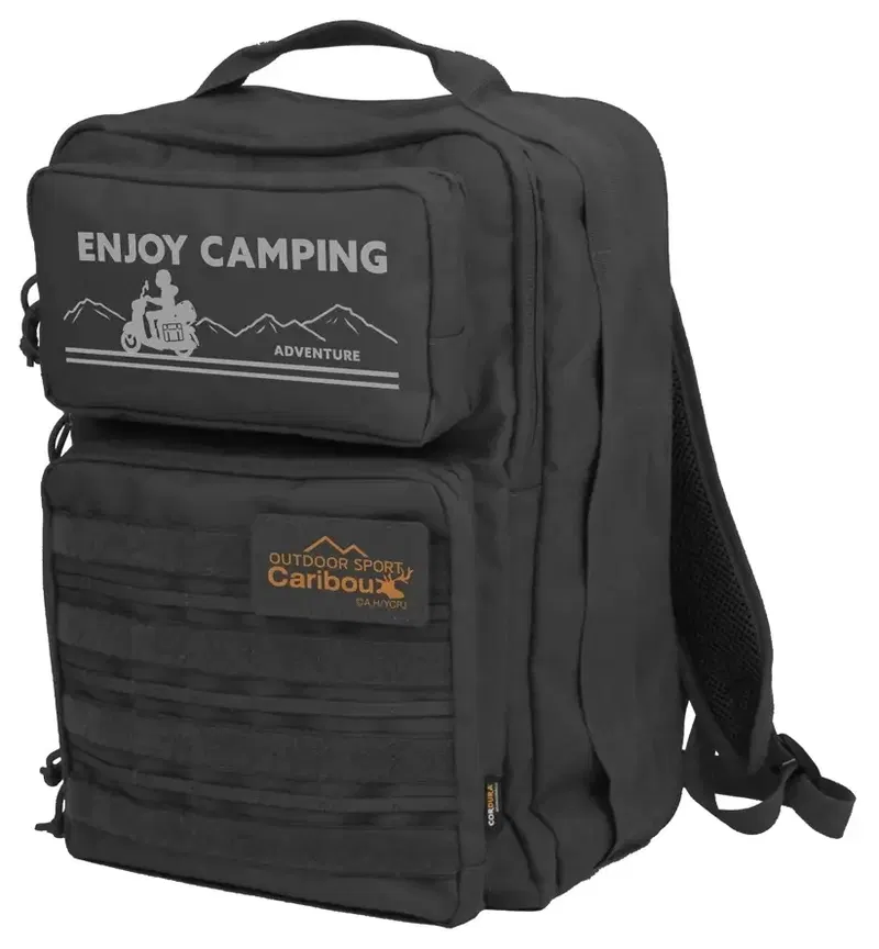 Yuru Camp Season 3 - Yuru Camp Functional Backpack (Black) image 1