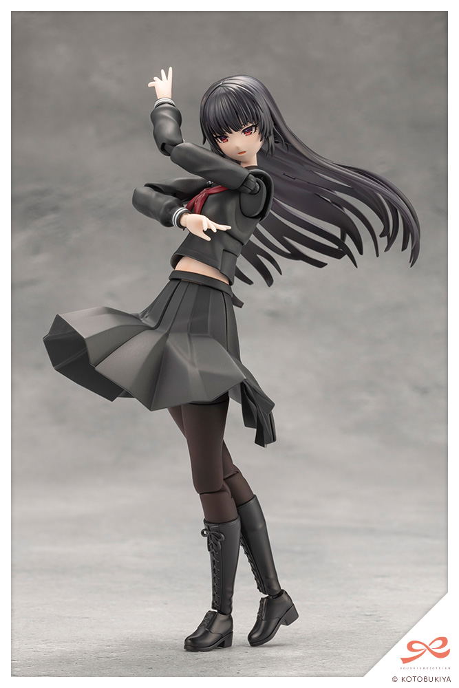 Sousai Shojo Teien 1/10 Scale Plastic Model Kit: Yakushiji Kuon Kagaribi Maria Costume image 4