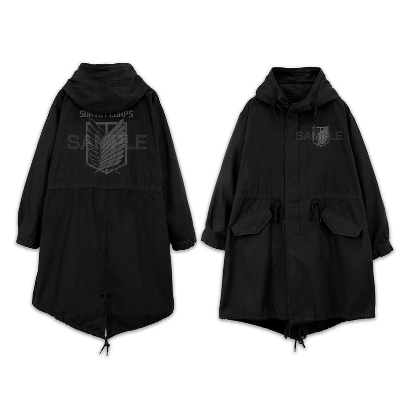 Attack On Titan - Survey Corps M-51 Jacket Ver.2.0 (Black | Size XL) image 1