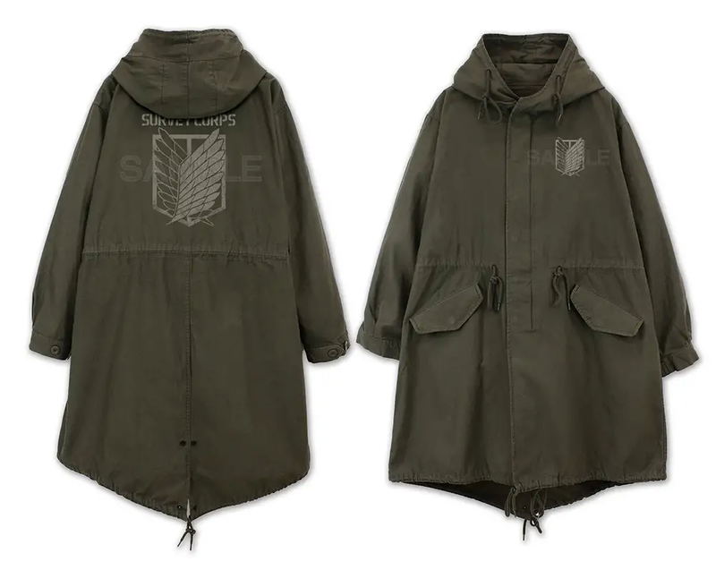 Attack On Titan - Survey Corps M-51 Jacket Ver.2.0 (Moss | Size XL) image 1