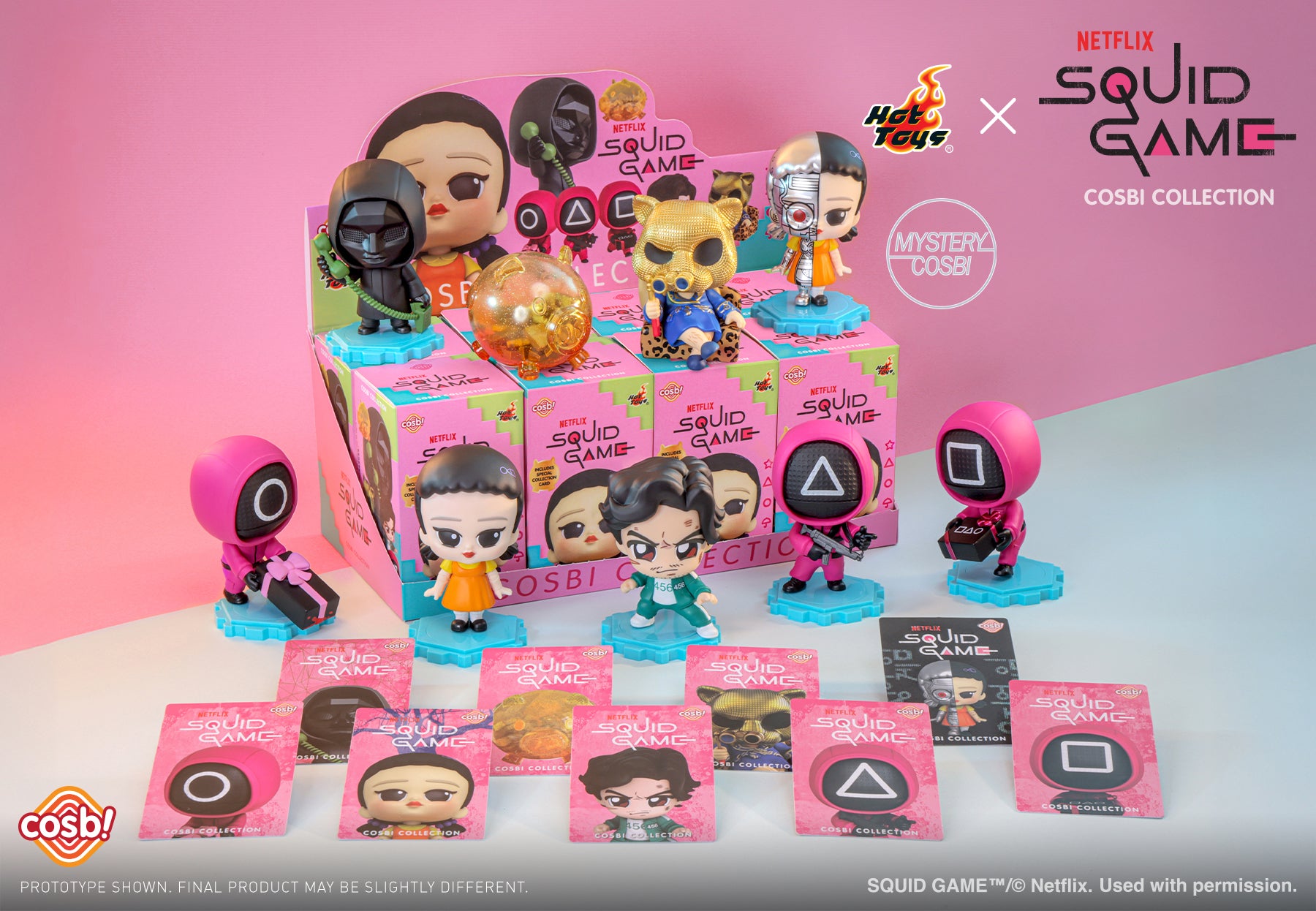 Cosbi Squid Game Series (Set of 8 Pieces)