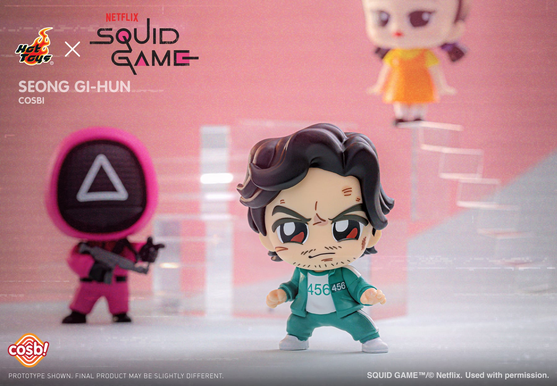 Cosbi Squid Game Series (Set of 8 Pieces)