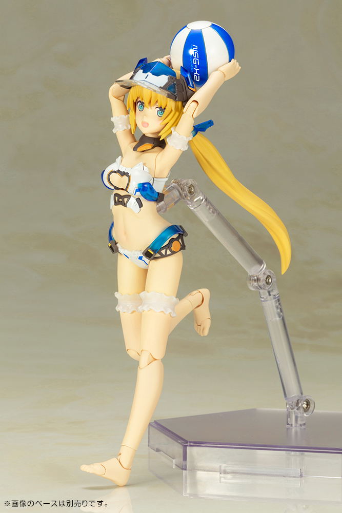 Frame Arms Girl Plastic Model Kit: P3 Hresvelgr=Ater Summer Vacation Ver. image 2