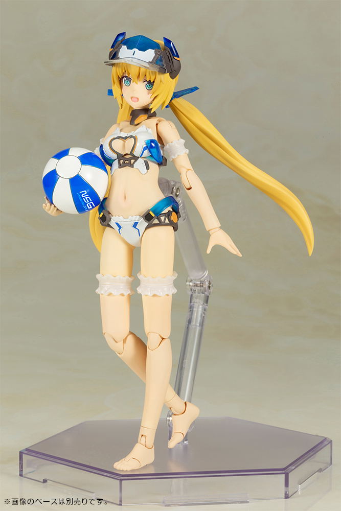 Frame Arms Girl Plastic Model Kit: P3 Hresvelgr=Ater Summer Vacation Ver. image 3