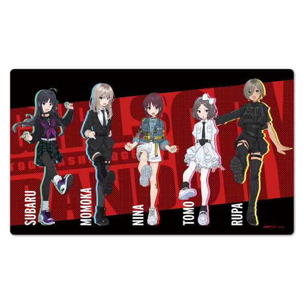 Girls Band Cry Character Rubber Mat Togenashi Togeari Vol. 1 image 1