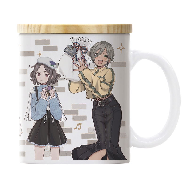 Girls Band Cry - Newly Drawn Togenashi Togeari Full Color Mug With Lid For You Ver. image 2