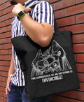 Gunbuster - Gunbuster Large Tote Bag Koichi Ohata Ver. (Black) thumbnail 2