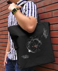 Gunbuster - Okaerinasai Large Tote Bag (Black) thumbnail 2