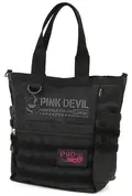 Sword Art Online Alternative: Gun Gale Online II - Pink Devil Functional Tote Bag (Black) thumbnail 1
