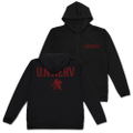 Evangelion - U.N.NERV Thin Dry Hoodie (Black | Size XXL) thumbnail 1