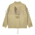 Attack On Titan - Survey Corps T/C Coach Jacket (Beige | Size L) thumbnail 1