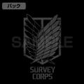 Attack On Titan - Survey Corps T/C Coach Jacket (Black | Size XL) thumbnail 3